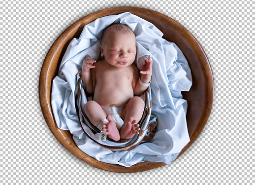 new born baby edit retouch cutout
