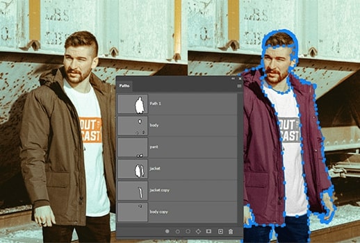 Multiple Clipping Path Service