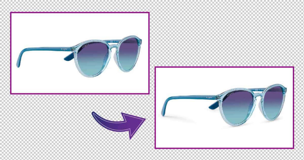 Sunglasses Photo Editing Service 8 Adding Shadow Service for Sunglass photo