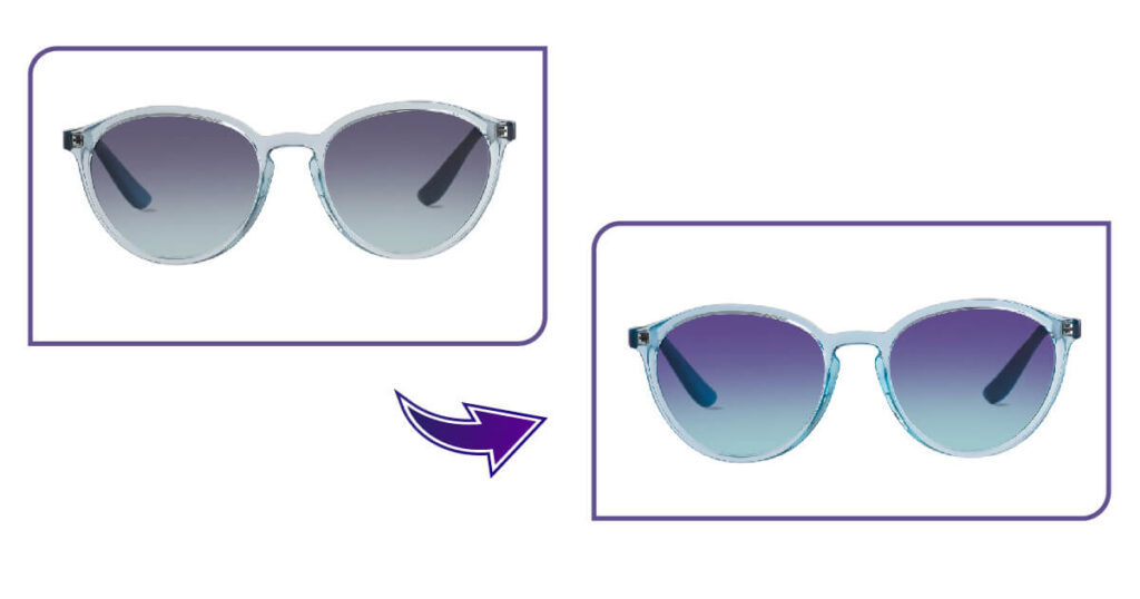 Sunglasses Photo Editing Service 7 Adjust Light Service from photo