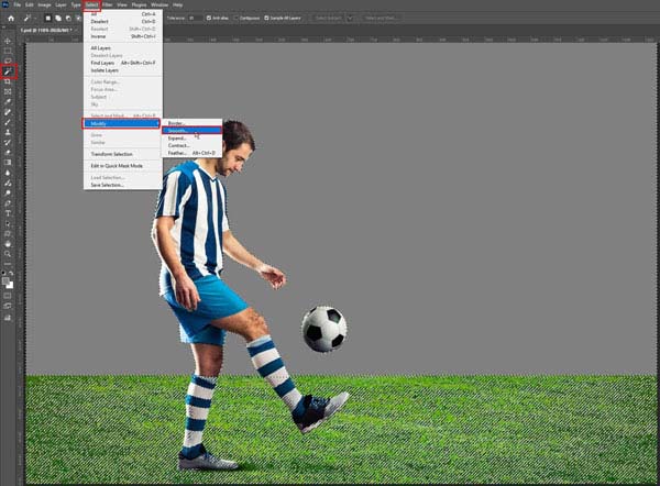 Photoshop smooth option