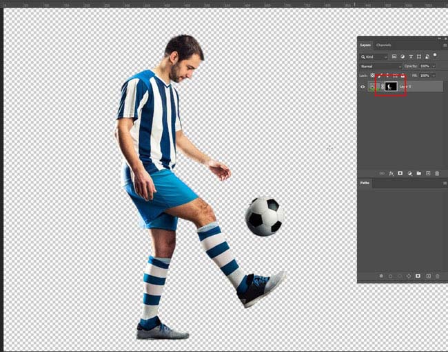 transparent background with Magic Wand Tool
