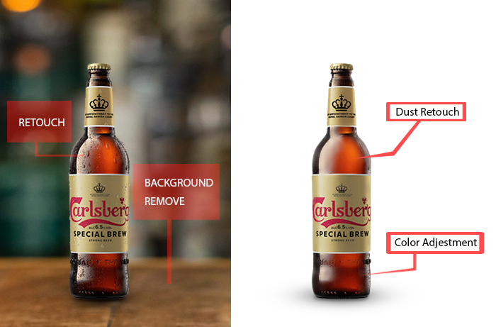 product photo editing