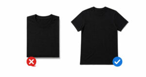 Ghost mannequin effect
