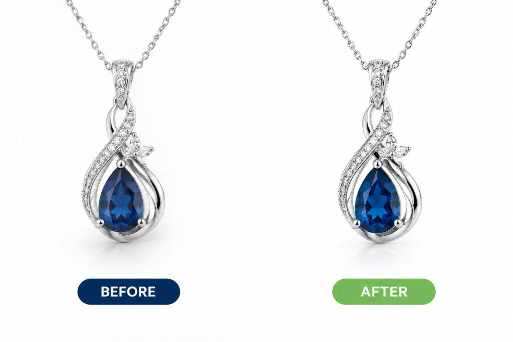 How to Edit Jewelry Photos Professionally: Complete Guide 6 Change Jewelry Colors