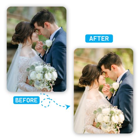 Best Clipping Path Service Company - GraphicXer 7 Wedding Photo Retouching Service